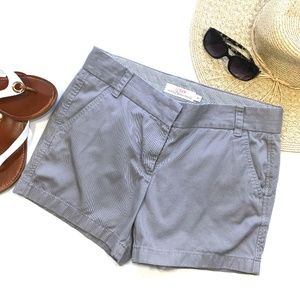 J Crew Chino "Broken In" 100% Cotton Shorts Size 8